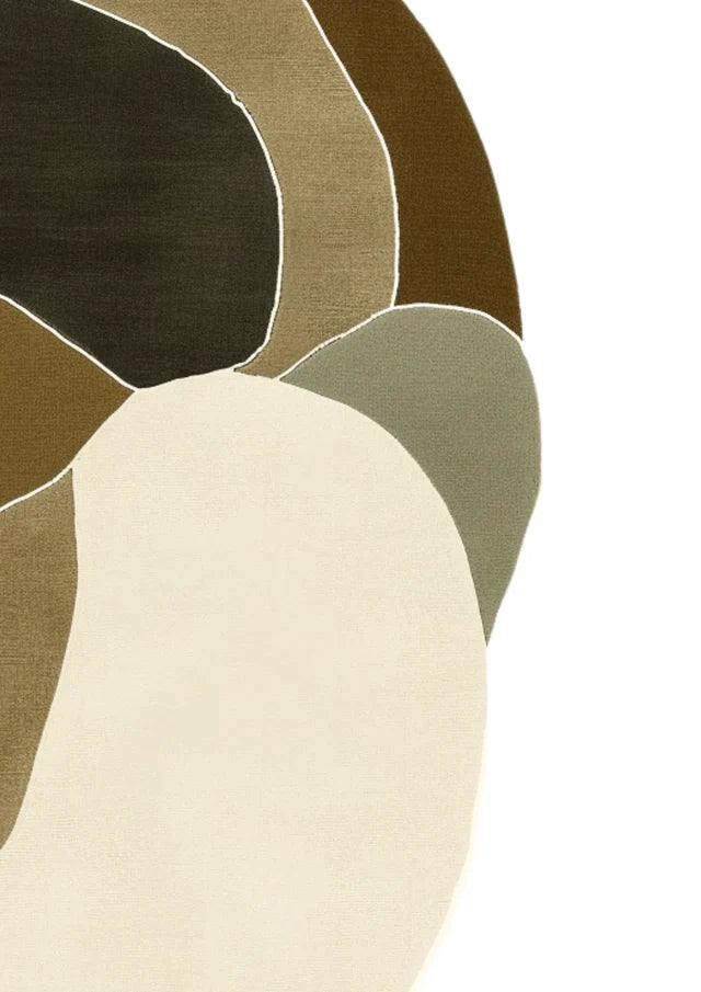 Zira Irregular Hand Tufted Carpet & Rug