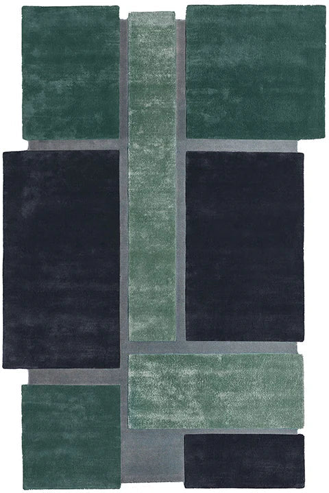 Zeno Irregular Hand Tufted Carpet & Rug