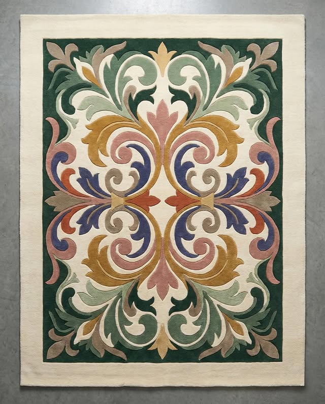 Heritage Hand Tufted Carpet & Rug