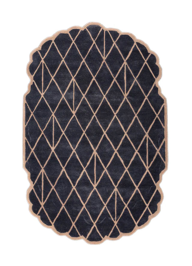 Xena Luxe Irregular Hand Tufted Carpet & Rug