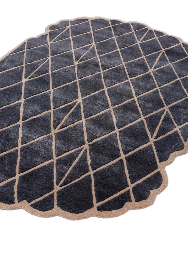 Xena Luxe Irregular Hand Tufted Carpet & Rug