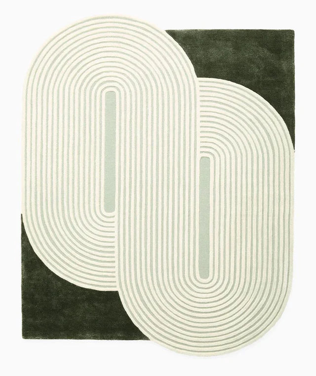 Mira Lux Irregular Hand Tufted Carpet & Rug