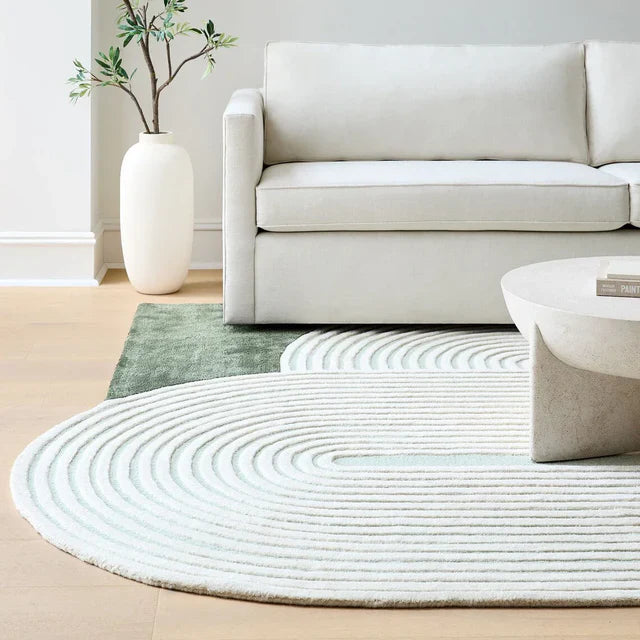 Mira Lux Irregular Hand Tufted Carpet & Rug