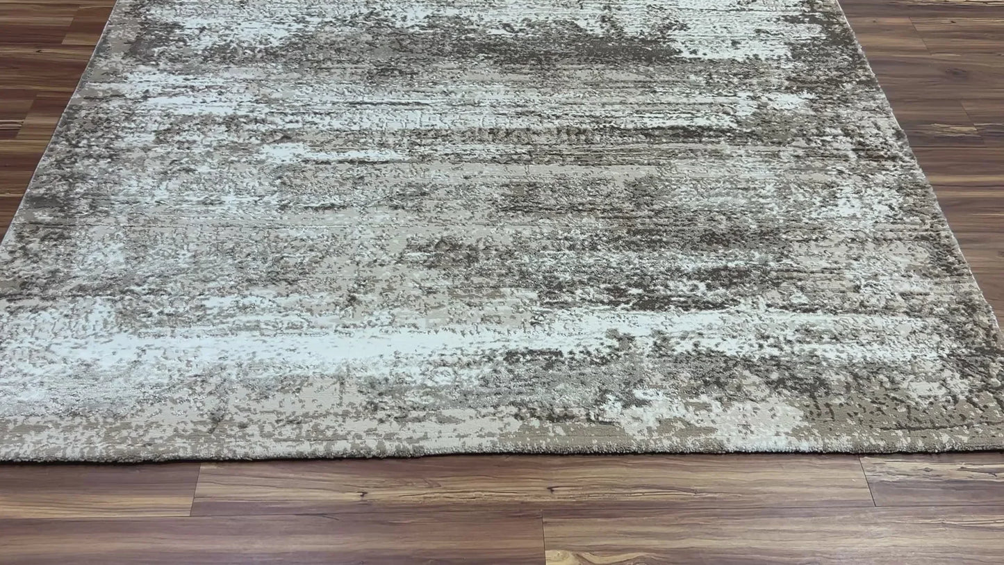 Neutral Modern Carpet & Rug 8x11