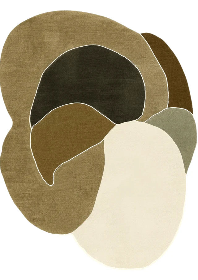 Zira Irregular Hand Tufted Carpet & Rug
