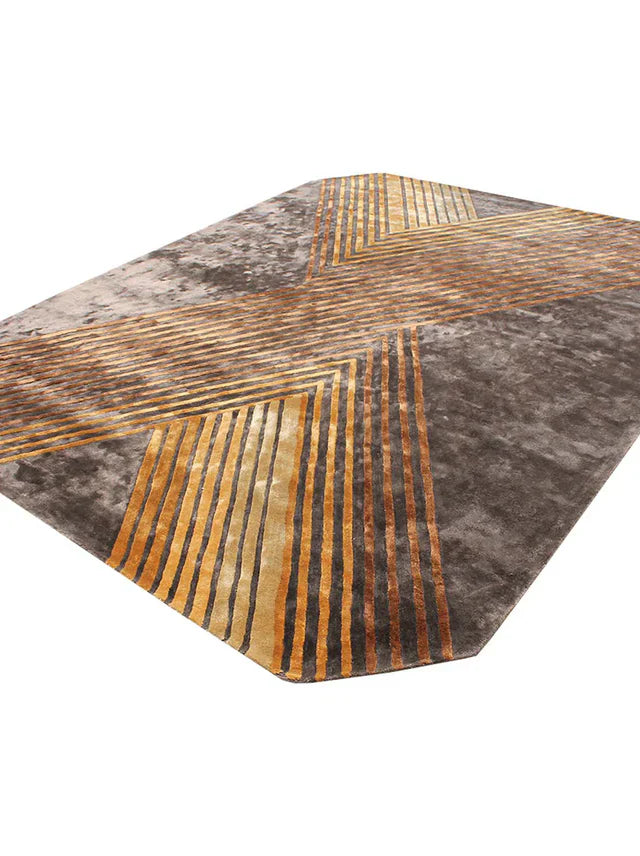 Tiva Prime Irregular Hand Tufted Carpet & Rug