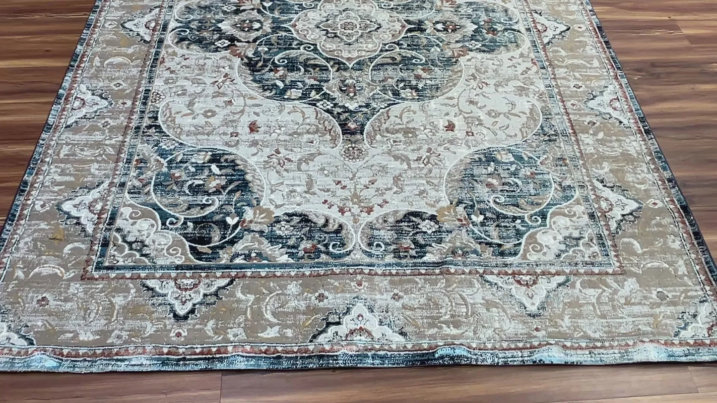 Quartz Modern Carpet & Rug 8x11