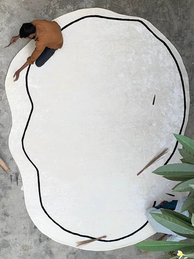 Mira Irregular Hand Tufted Carpet & Rug