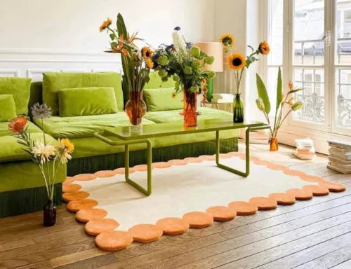 Elara Irregular Hand Tufted Carpet & Rug