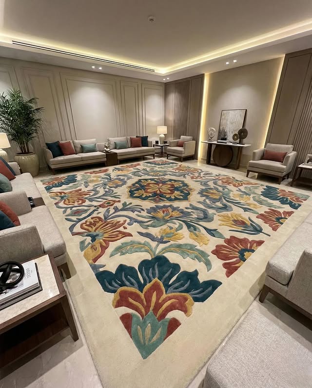 Snow Hand Tufted Carpet & Rug