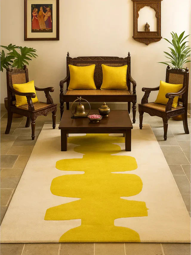 Luna Irregular Hand Tufted Carpet & Rug
