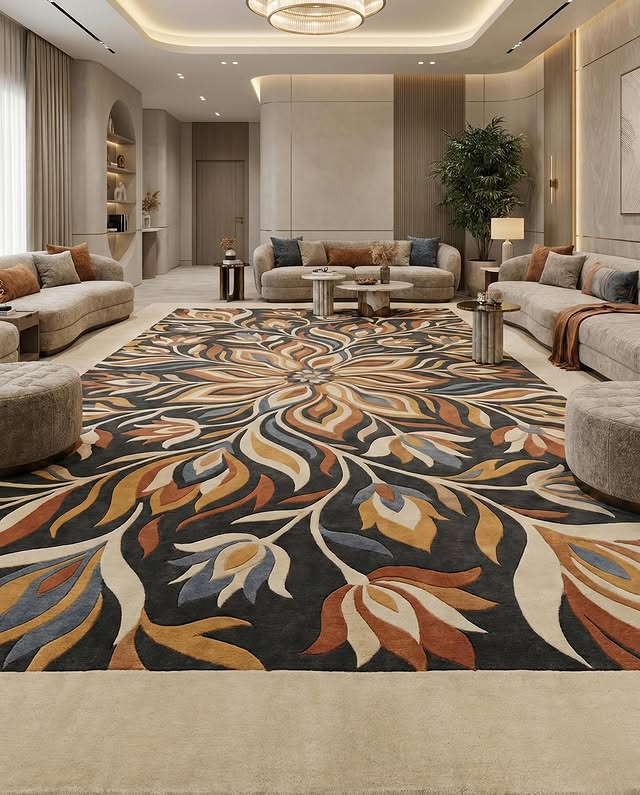 Pure Hand Tufted Carpet & Rug