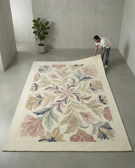 Calm Hand Tufted Carpet & Rug