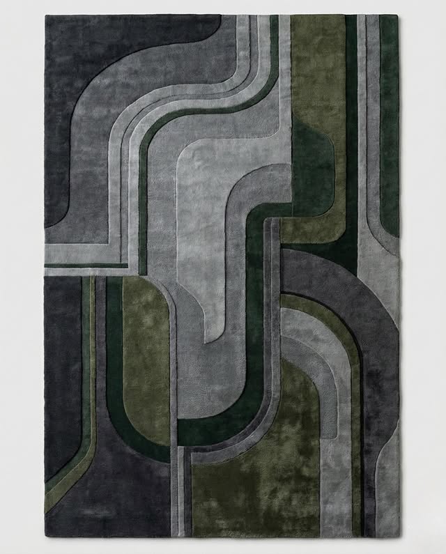 Lush Hand Tufted Carpet & Rug