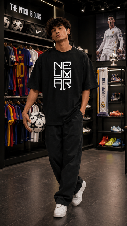 NEYMAR JR. “ARTISTRY  AMBITION LEGACY” OVERSIZED T-SHIRT