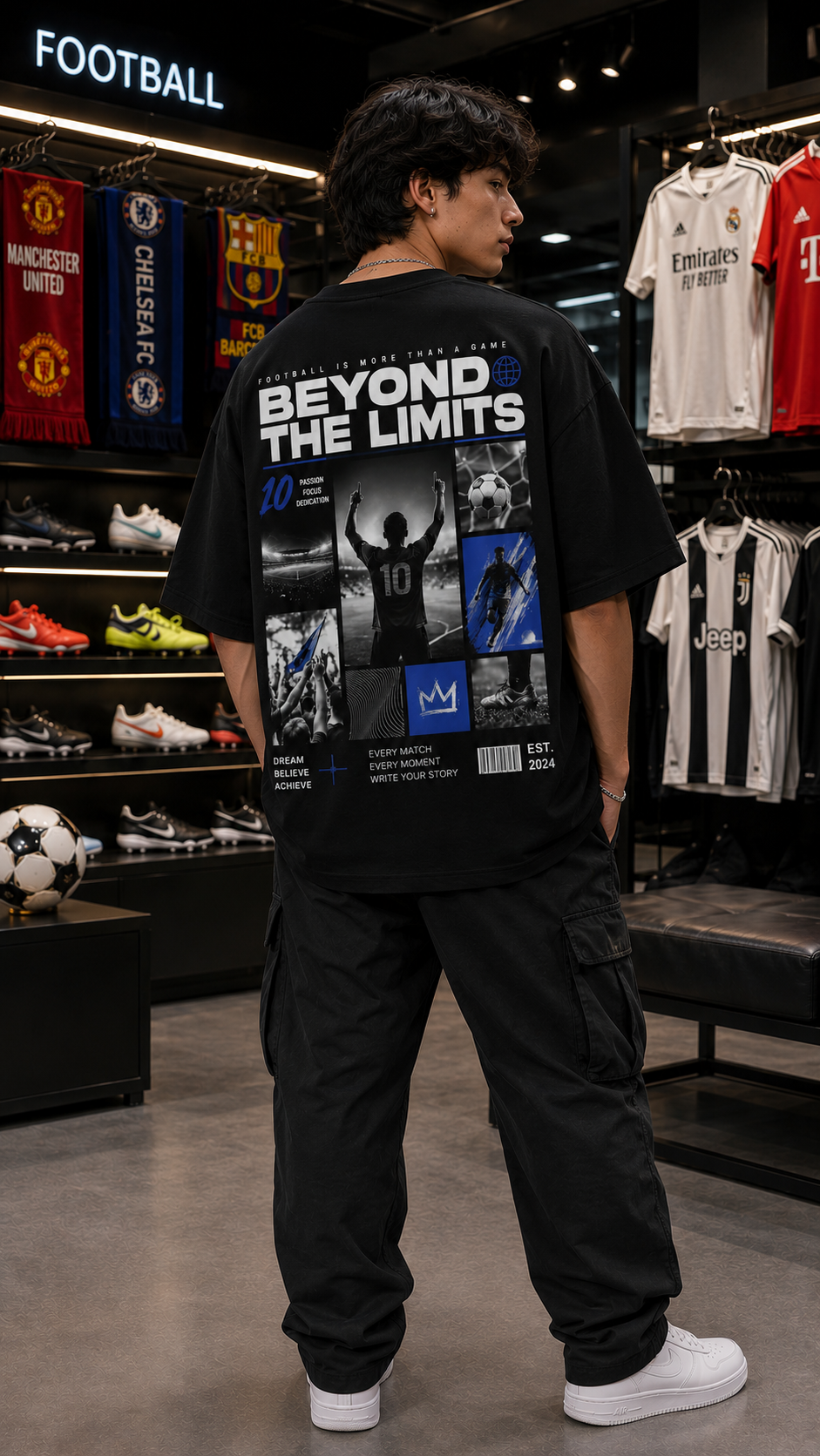 BEYOND THE LIMITS OVERSIZED T-SHIRT