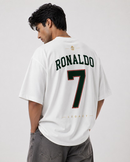 CR7 Legacy Oversized Tee – Portugal Edition