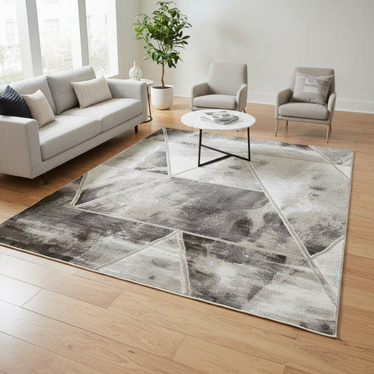 Horizonx Modern Carpet & Rug 8x11