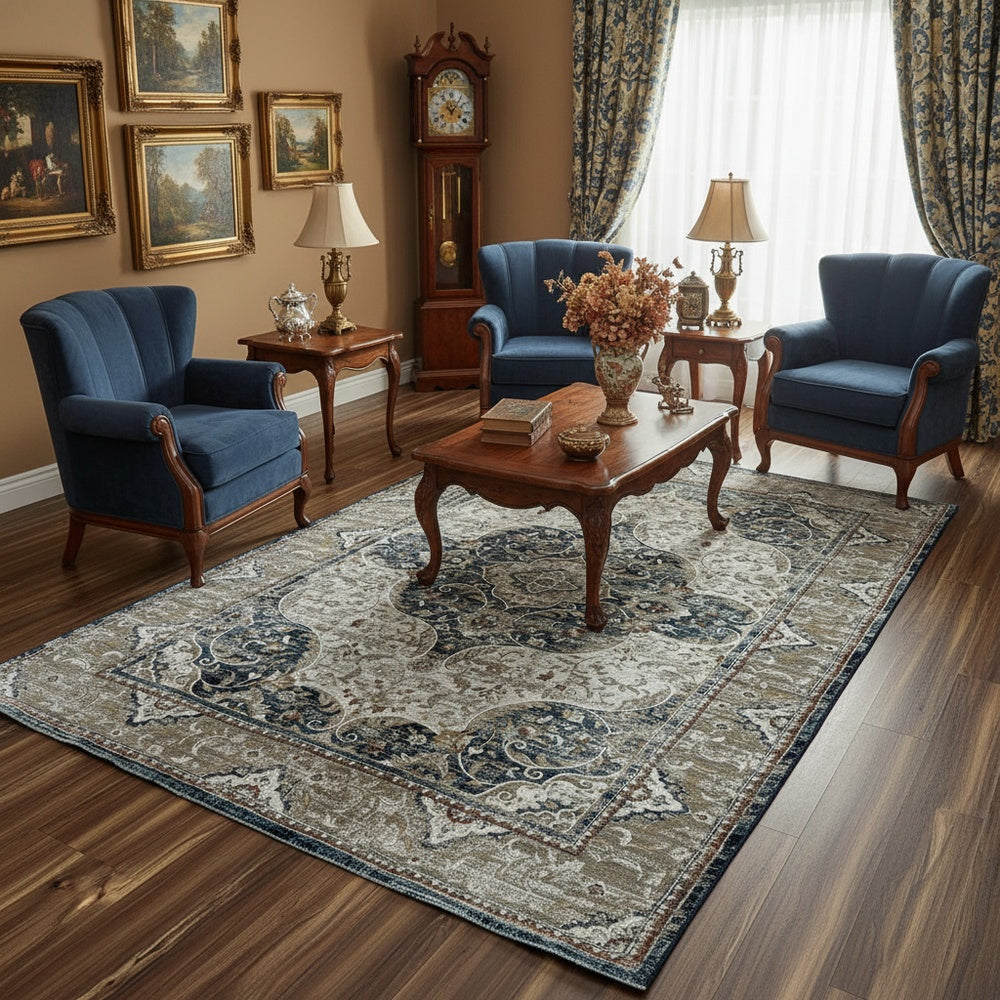 Quartz Modern Carpet & Rug 8x11