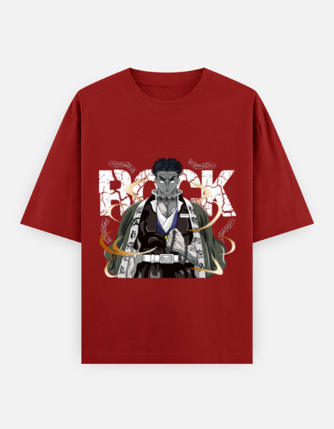 Demon slayer Rock Hashira Unisex Oversized Classic T-Shirt
