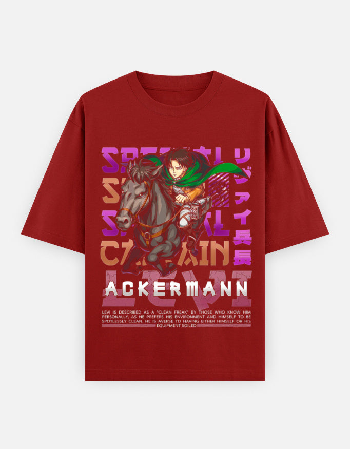 Attack On Titan Unisex Oversized Classic T-Shirt