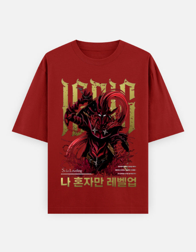 Solo Levelling Ignis Unisex Oversized Classic T-Shirt