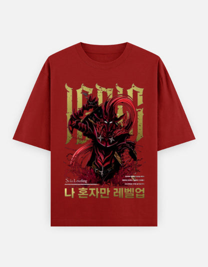 Solo Levelling Ignis Unisex Oversized Classic T-Shirt