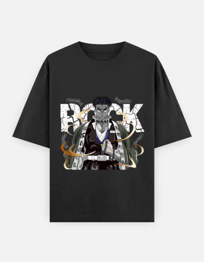 Demon slayer Rock Hashira Unisex Oversized Classic T-Shirt