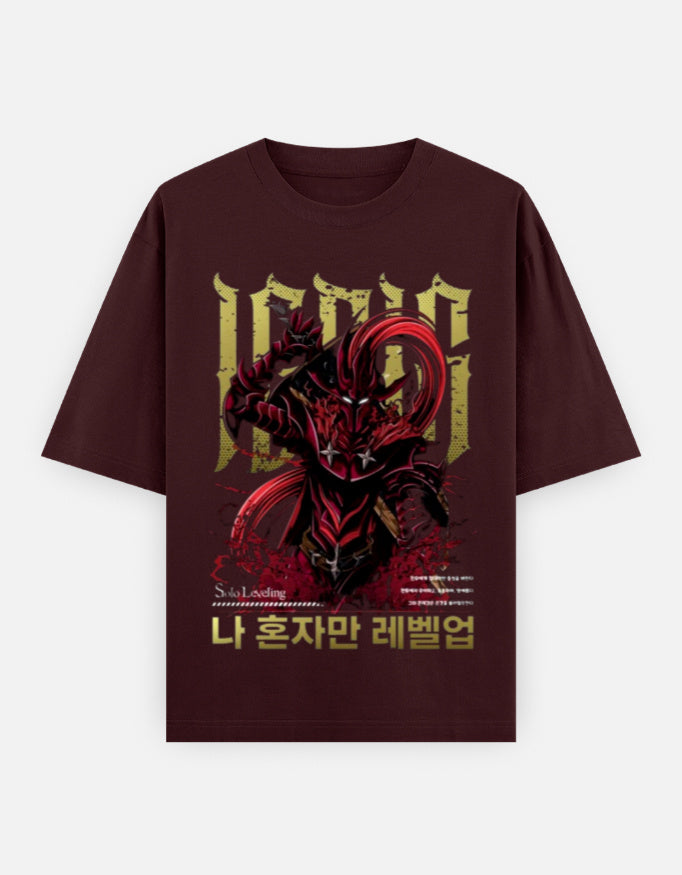 Solo Levelling Ignis Unisex Oversized Classic T-Shirt