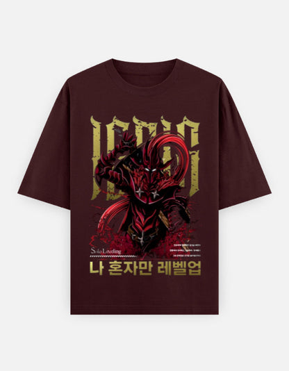 Solo Levelling Ignis Unisex Oversized Classic T-Shirt
