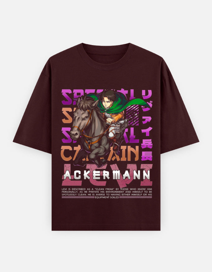 Attack On Titan Unisex Oversized Classic T-Shirt