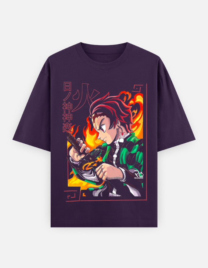 Demon Slayer Unisex Oversized T-Shirt