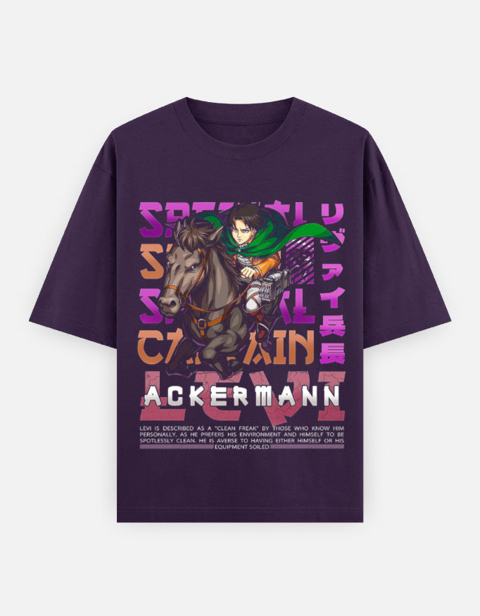 Attack On Titan Unisex Oversized Classic T-Shirt