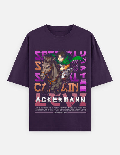 Attack On Titan Unisex Oversized Classic T-Shirt