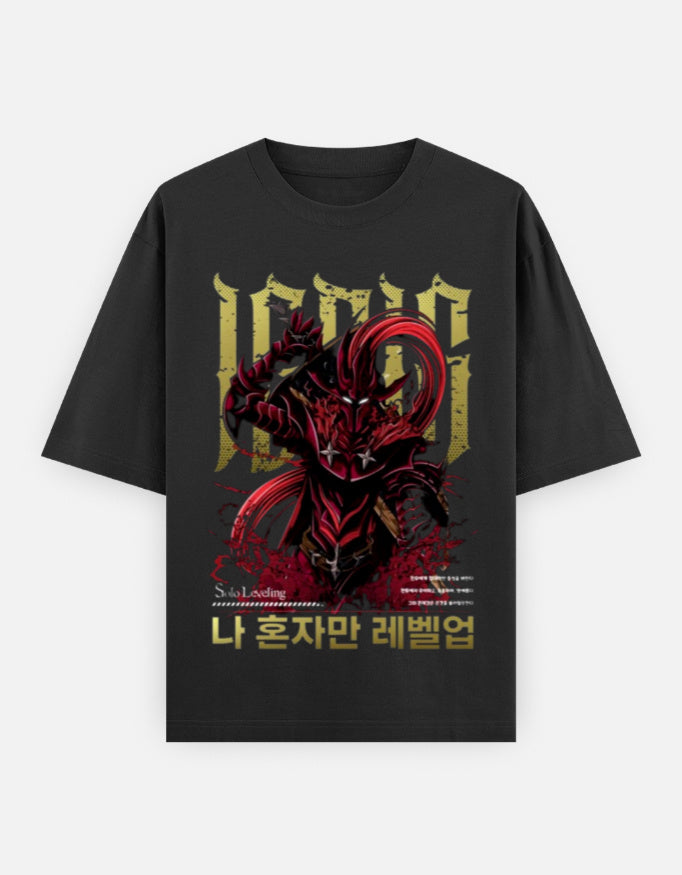 Solo Levelling Ignis Unisex Oversized Classic T-Shirt