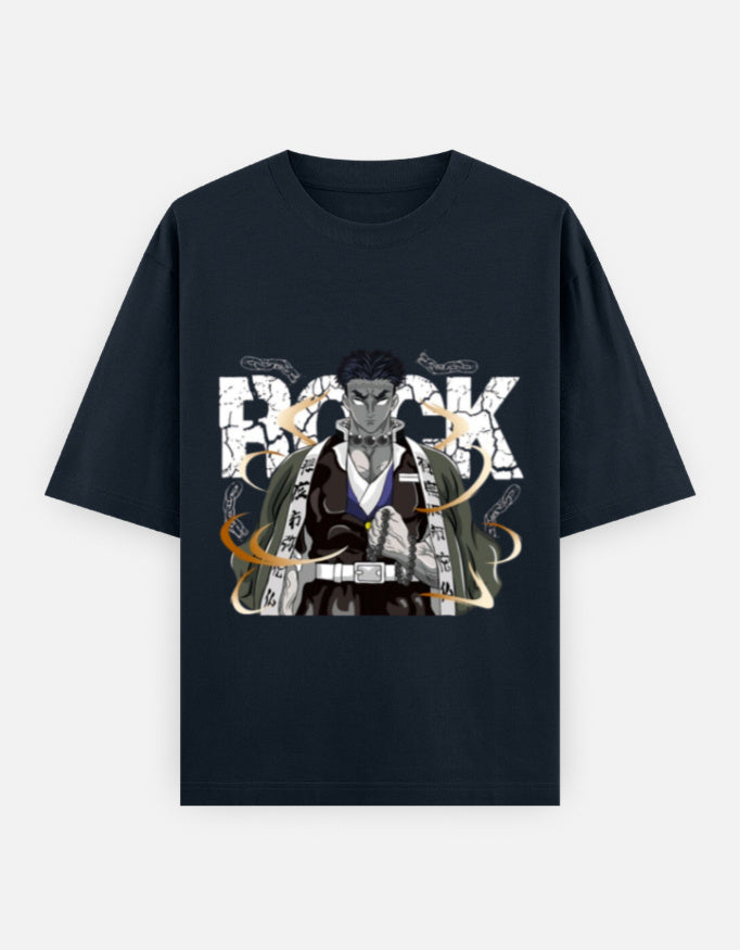Demon slayer Rock Hashira Unisex Oversized Classic T-Shirt