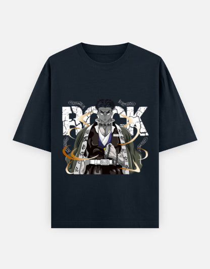 Demon slayer Rock Hashira Unisex Oversized Classic T-Shirt
