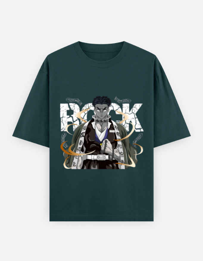 Demon slayer Rock Hashira Unisex Oversized Classic T-Shirt
