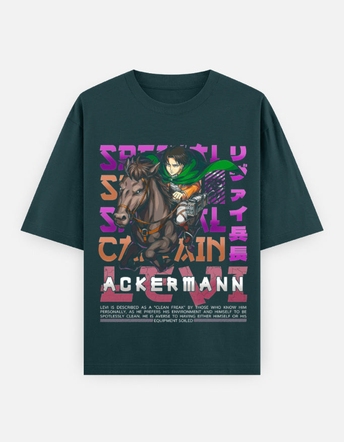 Attack On Titan Unisex Oversized Classic T-Shirt