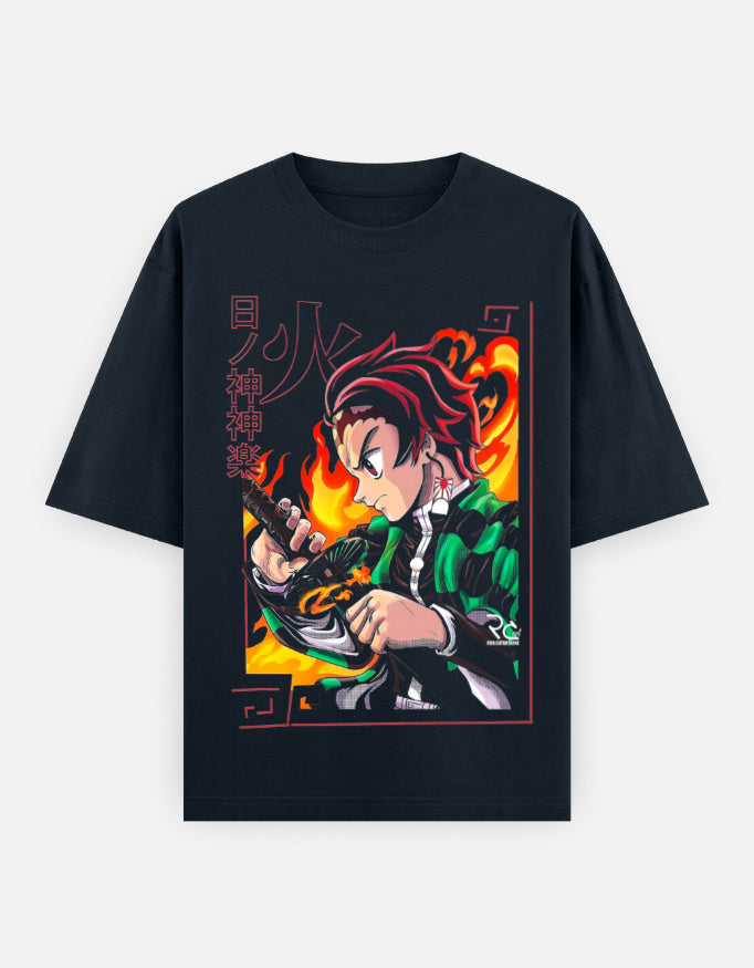 Demon Slayer Unisex Oversized T-Shirt