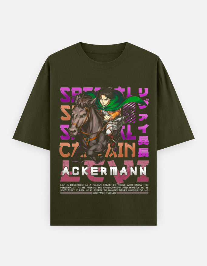 Attack On Titan Unisex Oversized Classic T-Shirt