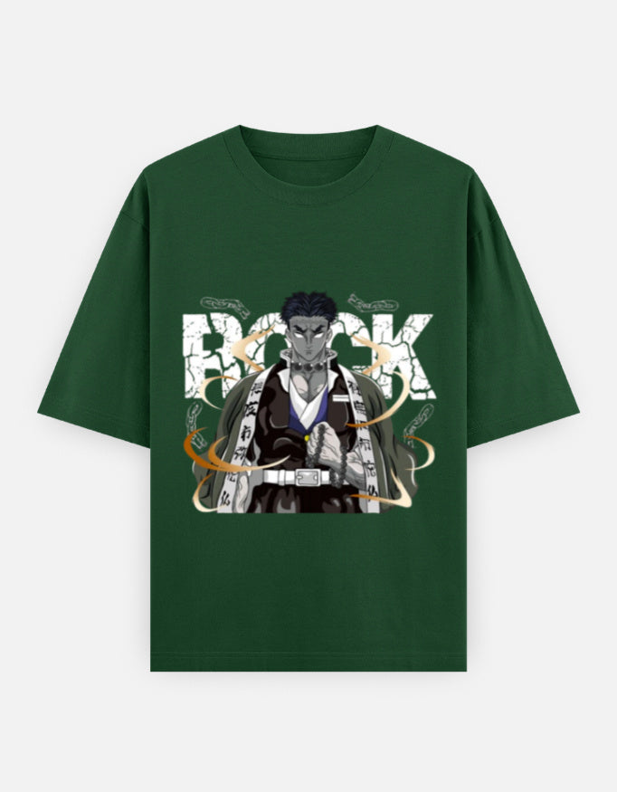 Demon slayer Rock Hashira Unisex Oversized Classic T-Shirt