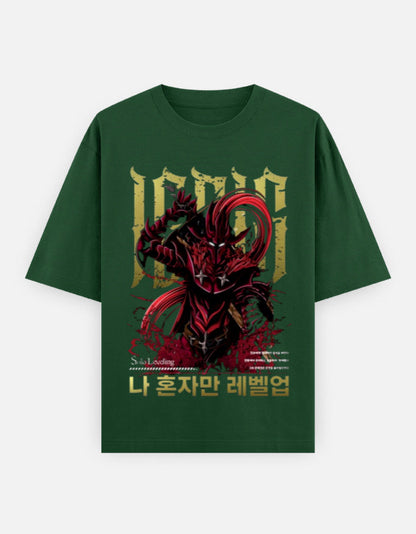 Solo Levelling Ignis Unisex Oversized Classic T-Shirt
