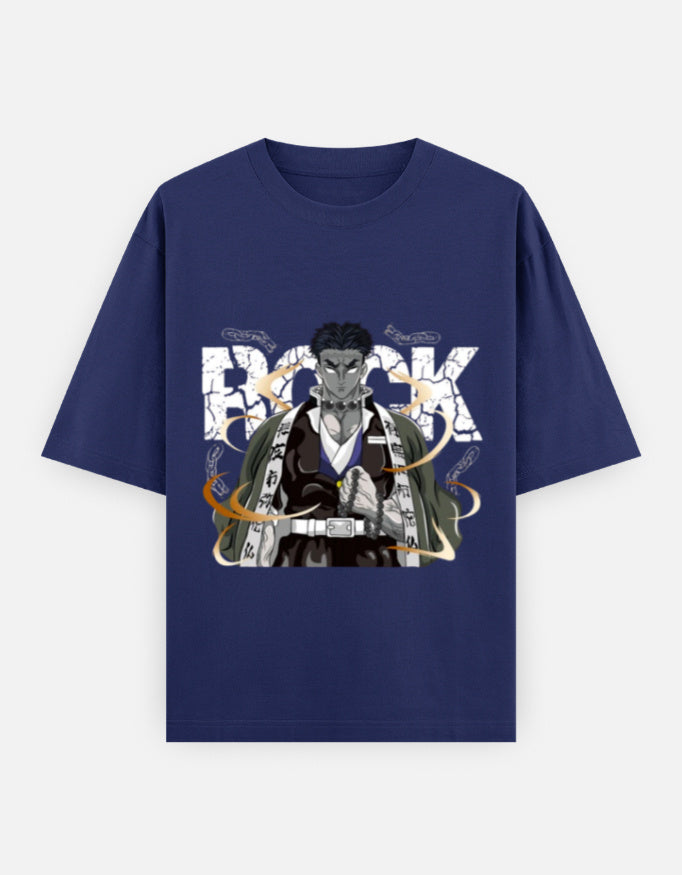 Demon slayer Rock Hashira Unisex Oversized Classic T-Shirt