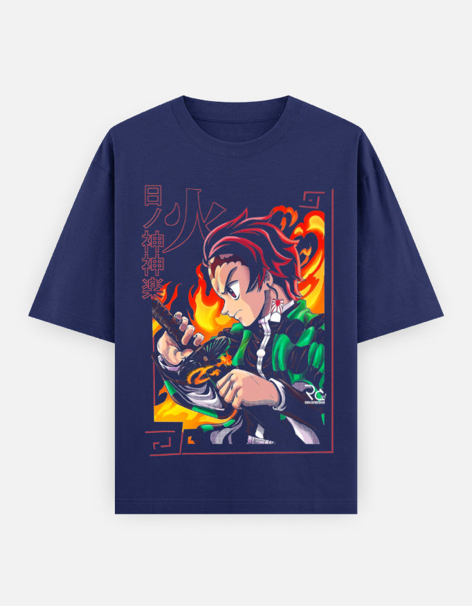 Demon Slayer Unisex Oversized T-Shirt