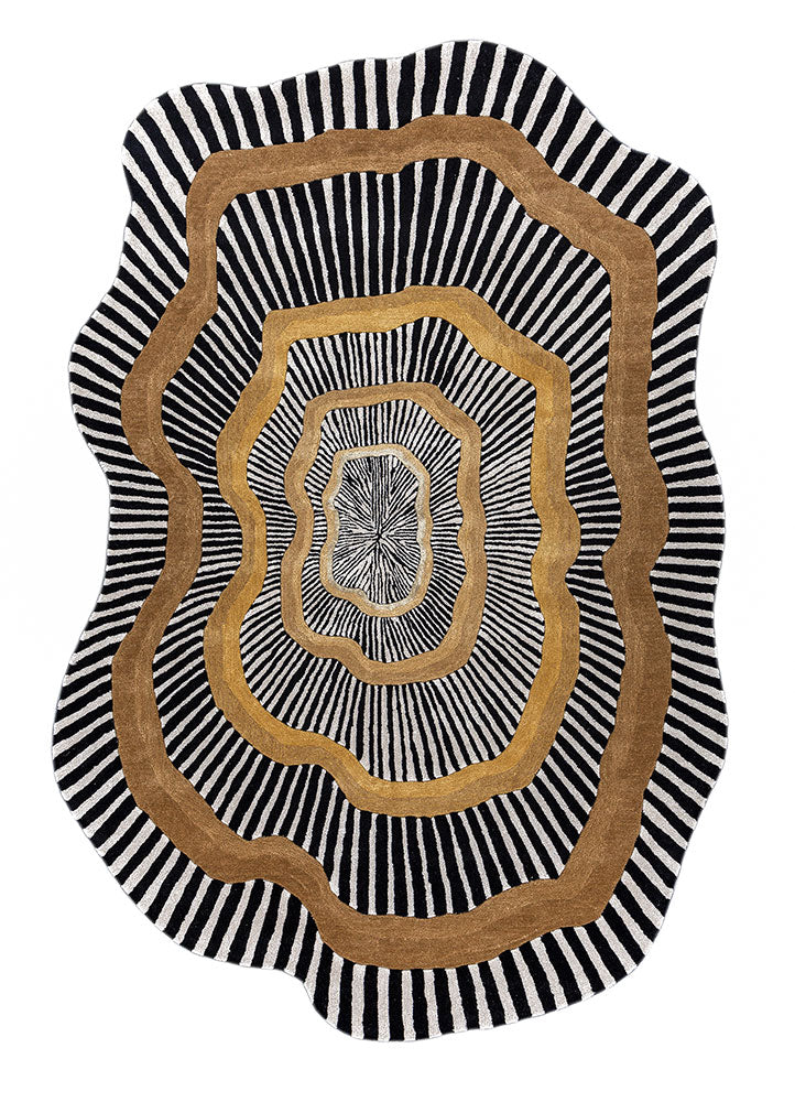 Faro Irregular Hand Tufted Carpet & Rug