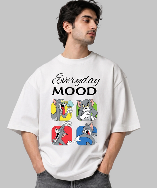 The "Everyday Mood" Cartoon Tee